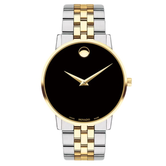 New authentic Movado Men's Two-Tone Watch! - Picture 1 of 6